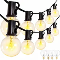 GIRLANDA LAMPKI OGRODOWE 50 PATIO BALKON TARAS 30m