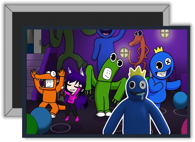 Magnes na lodówkę Rainbow Friends zdjęcie 1