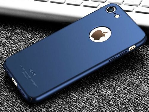 Etui obudowa MSVII Thin Case do Apple iPhone 7 Niebieski na Arena.pl