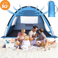 AUTOMATYCZNY NAMIOT PLAŻOWY NA PLAŻĘ SAMOROZKŁADAJĄCY POPUP 200*145*130CM