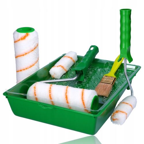 ZESTAW MALARSKI WAŁEK PĘDZEL KUWETA ŚCIANY SUFITY na Arena.pl