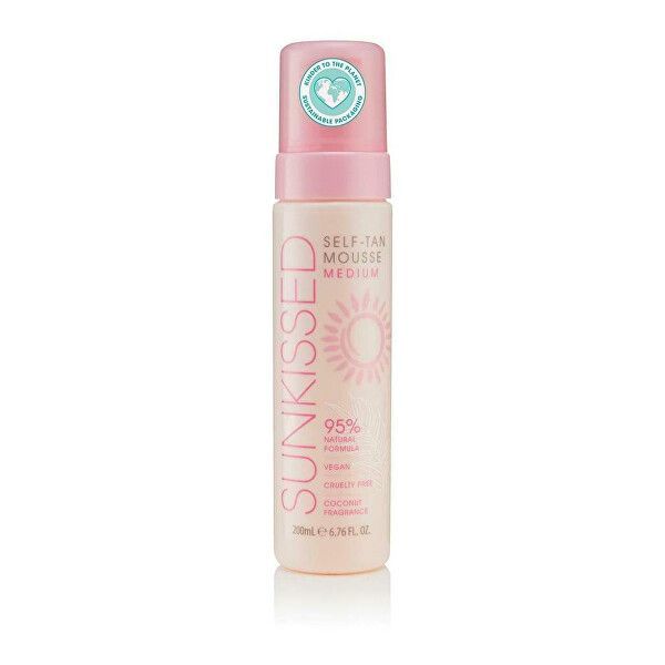 Sunkissed Self-Tan Mousse Medium 200ml zdjęcie 1