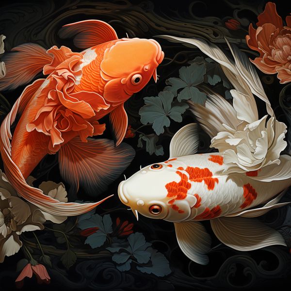 Plakat 70x70cm Harmonijny Taniec zdjęcie 1