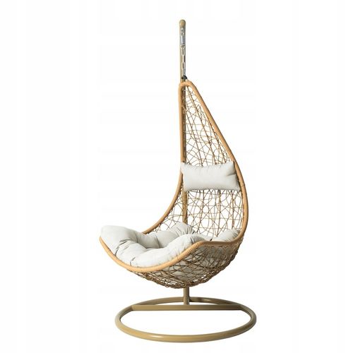 FOTEL WISZĄCY do ogrodu BOHO fotel ogrodowy na Arena.pl