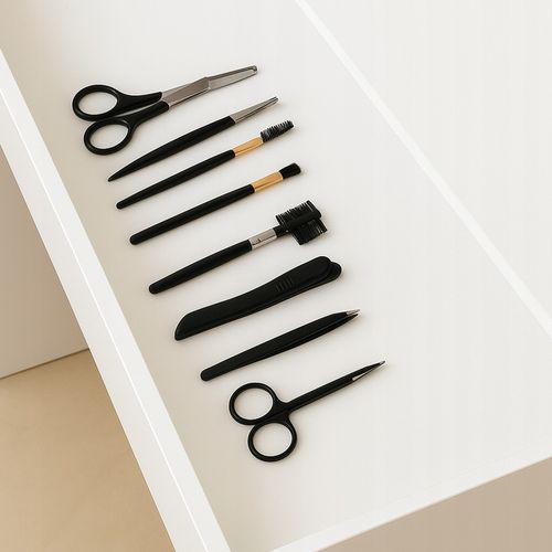 TOALETKA KOSMETYCZNA LED Z LUSTREM BIAŁA PODŚWIETLENIE SNOWY BIAŁA na Arena.pl