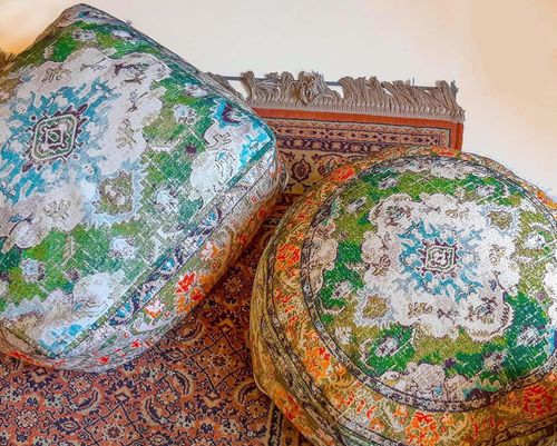 Mandala Life ART Bohemien Poszewka na Poduszkę 60 x 20 cm Okrągła na Arena.pl