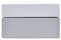 Szkatułka biała lakierowana