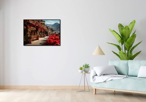 Plakat 84x59,5cm Czerwona Idylla na Arena.pl