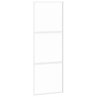 Drzwi przesuwne, złote, 76x205 cm, szkło hartowane i aluminium