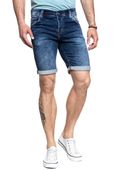 SPODENKI MĘSKIE MUSTANG Chicago Short DENIM BLUE 1007113 5000 683 W38