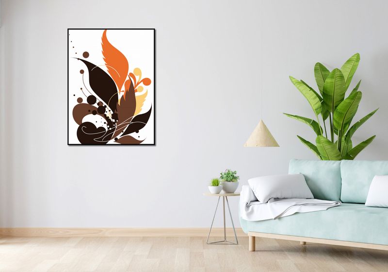 Plakat 75x100cm Ognie Jesienne zdjęcie 4