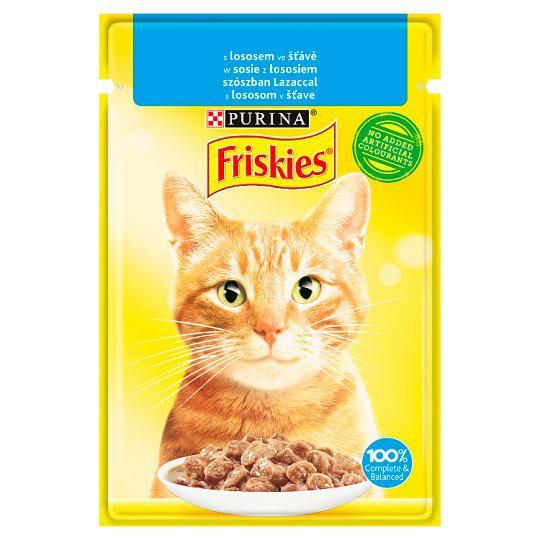 FRISKIES ŁOSOŚ 85G KOT SASZETKA zdjęcie 1