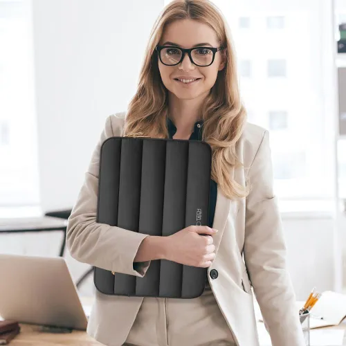 torba tech-protett fluffy na laptopa 13-14 - czarna na Arena.pl