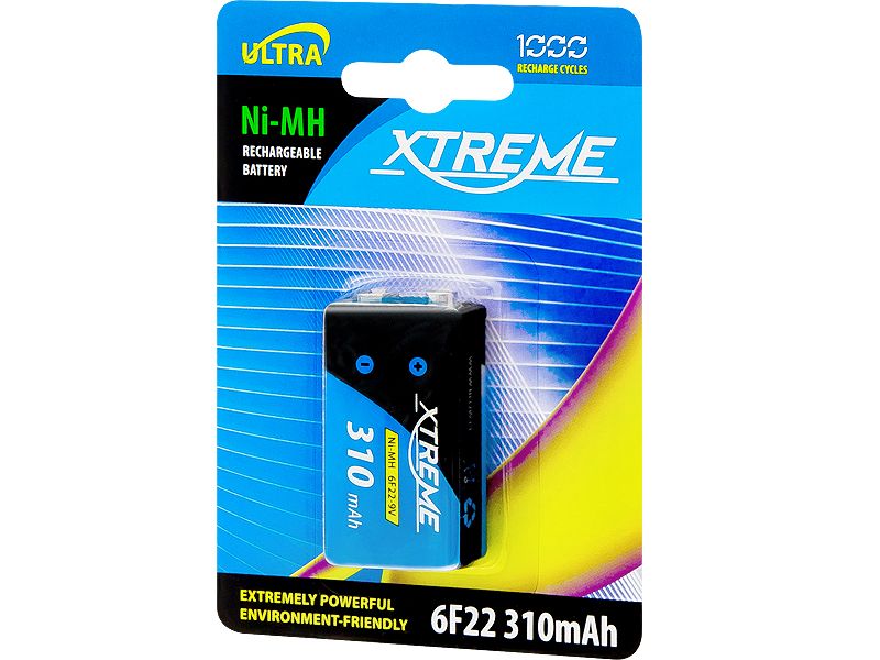 Akumulator  NI-MH 9V 310mAh XTREME zdjęcie 1