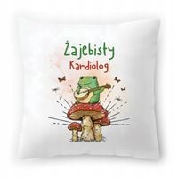 Poduszka Dla Kardiologa Na Urodziny Na Prezent Z Nadrukiem Ze Zdjęciem