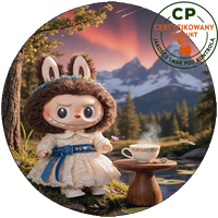 Opłatek waflowy na tort - LABUBU THE MONSTERS