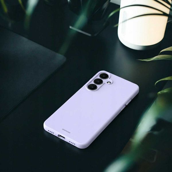 Spacecase Silicone Case 3.0 Galaxy S25 Fe Light Purple zdjęcie 3