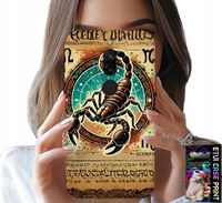 ETUI DO XIAOMI REDMI 8 - SKORPION ZNAK ZODIAKU ASTRONOMIA + FOLIA