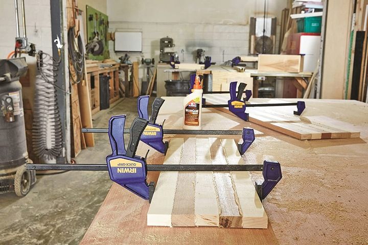 IRWIN ŚCISK STOLARSKI SZYBKOZACISKOWY AUTOMATYCZNY 300mm 63kg 2szt. zdjęcie 3