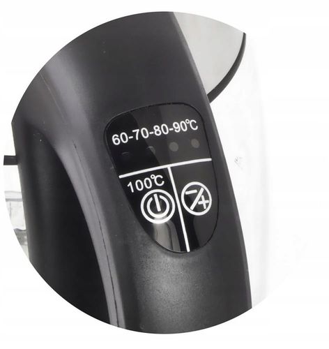 Czajnik Elektryczny Szklany LED Regulacja Temperatury 2200W Esperanza 1,7L na Arena.pl