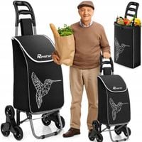 WÓZEK NA ZAKUPY ZAKUPOWY TORBA NA KÓŁKACH SOLIDNY MOCNY SKŁADANY