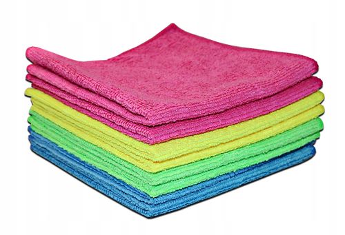 SCIERKA Z MIKROFIBRY 30X30 CM MIĘKKA I DELIKATNA MIKROFIBRA DO KOKPITU AUTA na Arena.pl