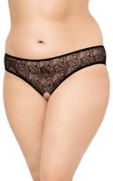 string 2467 plus size - black 3xl