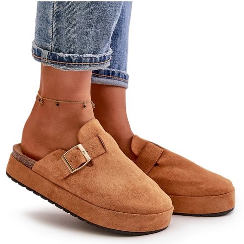 Klapki Chodaki Na Platformie Camel r.36 na Arena.pl