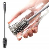 Silikonowa Szczotka Myjka Mycia Szklanek Butelek