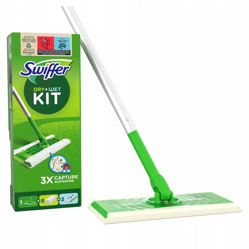 Swiffer Mop płaski zestaw startowy 11 wkładów ( 8 suchych 3 mokre) na Arena.pl