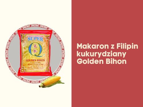 Makaron Golden Bihon kukurydziany z Filipin bezglutenowy noodle cornstarch 227g na Arena.pl