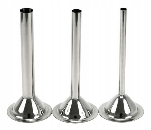 Zestaw LEJKÓW Maszynki nr 32 do Nadziewania Kiełbasy LEJKI 3x Lejek na Arena.pl