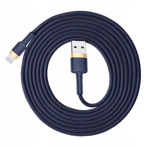 BASEUS MOCNY KABEL USB DO LIGHTNING IPHONE IPAD PRZEWÓD OPLOT 1.5A 2M na Arena.pl
