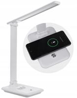 Lampka szkolna biurkowa LED 9W z ładowarką QI