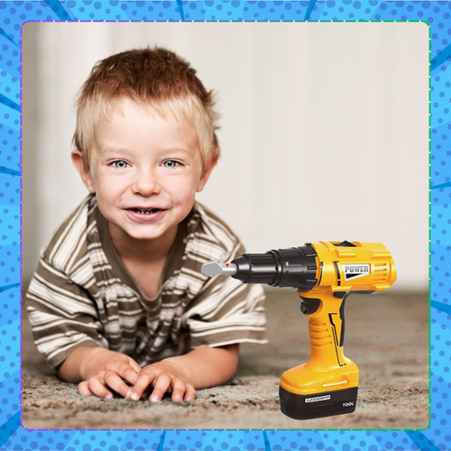 duży zestaw skrzynka z narzędziami dla dzieci wkrętarka majsterkowicz na Arena.pl