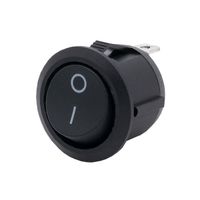 WYŁĄCZNIK DWUBIEGUNOWY OKRĄGŁY - 10 SZT - VT-206-0200