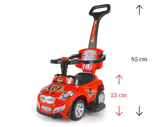 MILLY MALLY Pojazd Happy black na Arena.pl