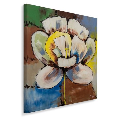 Obraz na płótnie - Canvas, Duży kwiat 50x50 na Arena.pl