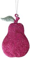 Zawieszka gruszka różowa