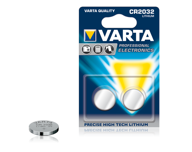 BAT0238 Bateria VARTA CR2032 2szt./bl. zdjęcie 1