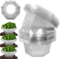 Osłona przeciw ślimakom kołnierz ochronny do roślin 20 sztuk solidna