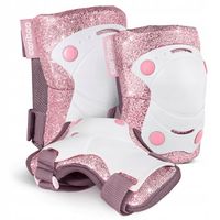 Zestaw ochraniaczy na rolki CARIBOO BALLERINA M fioletowe