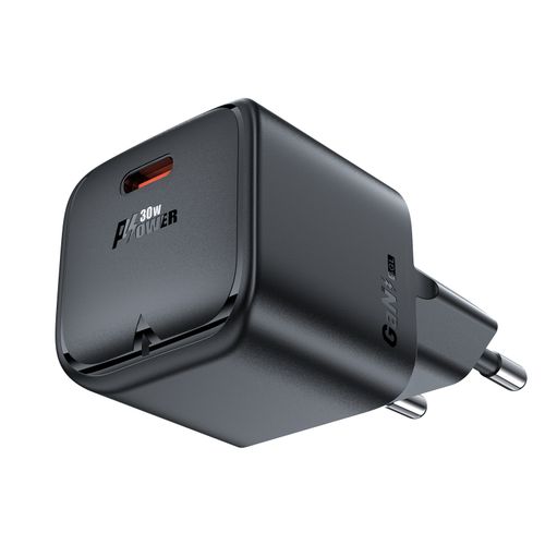 Mini Ładowarka sieciowa GaN PD 30W USB-C czarna na Arena.pl