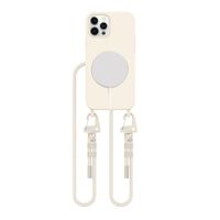 Etui Tech-Protect Magnecklace z Smyczą TPU DO iPhone 12 12 Pro Cosmic Latte