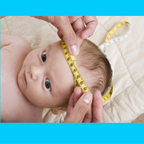 Poduszka ortopedyczna dla niemowląt na płaską główkę Good Head | Biała | L na Arena.pl