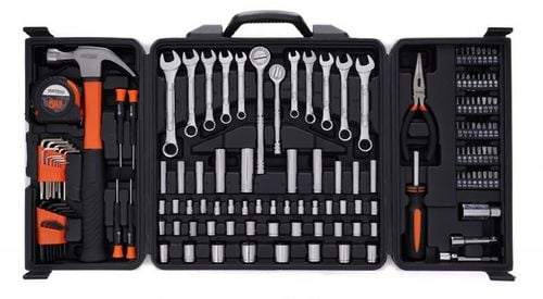ZESTAW KLUCZY NARZĘDZI KLUCZE NASADOWE W WALIZCE 140 EL WALIZKA NARZĘDZIOWA na Arena.pl