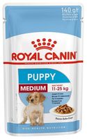 Karma w sosie opracowana dla szczeniąt psów ras średnich - Royal Canin 140g