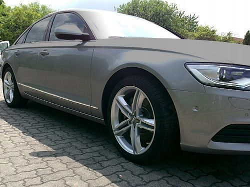 Audi A6 C7 - Listwy CHROM Boczne Bok Drzwi Tuning na Arena.pl