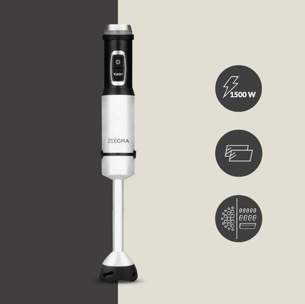 MOCNY WIELOFUNKCYJNY BLENDER MIKSER RĘCZNY 5w1 TYTANOWE OSTRZE temp do 140° zdjęcie 7