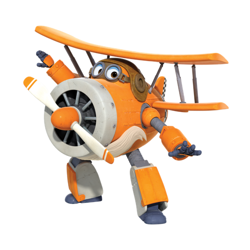 Figurka Albert Super Wings samolot robot Cobi na Arena.pl